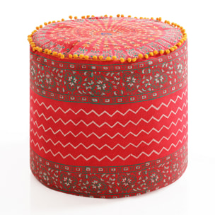 Tomasucci Pouf rond GEMMA Multicolore