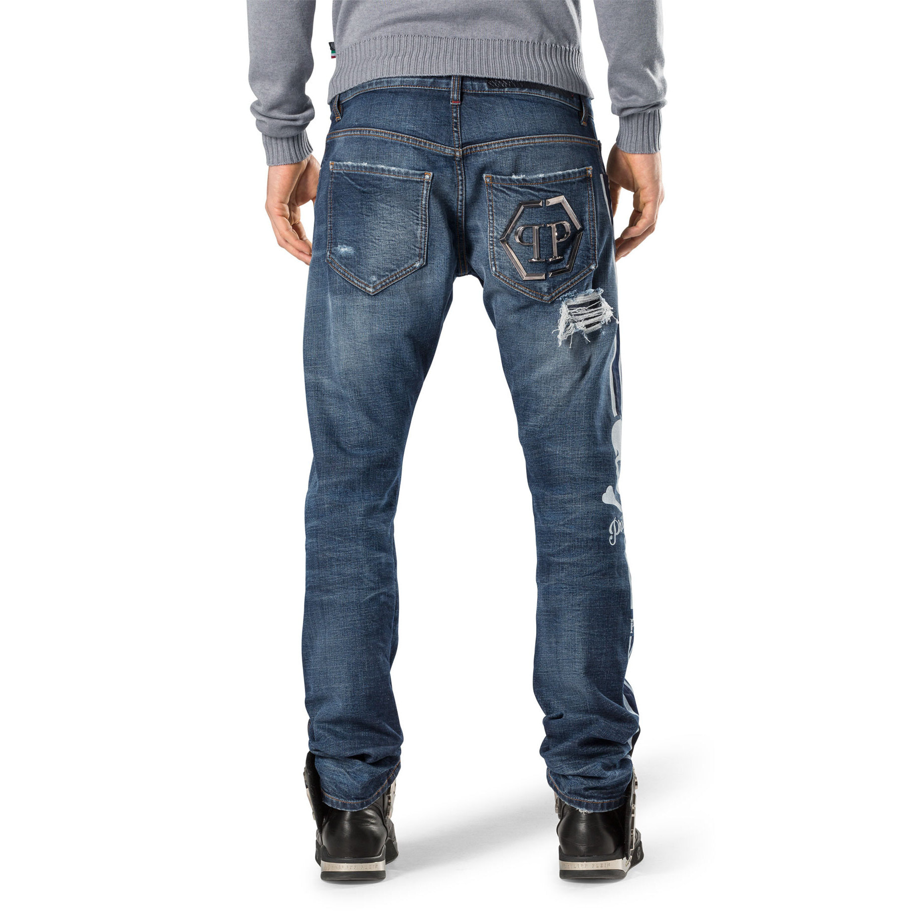 PHILIPP PLEIN Super straight cut "So fast"