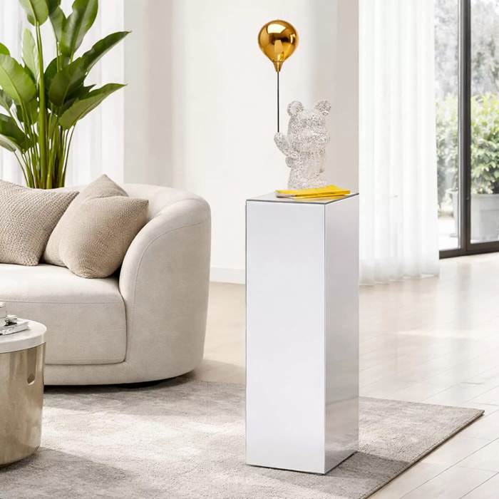 Table d'appoint Luxury 110cm argent Kare Design