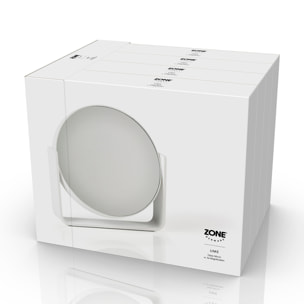 Miroir de table avec grossissement 5 x Ume Gris clair