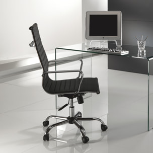 Tomasucci poltrona da ufficio TASK BLACK nero