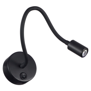 FRINGE Lampada da parete Nero