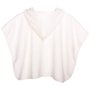 Poncho Eponge 0-24 mois Coton bio Ecru