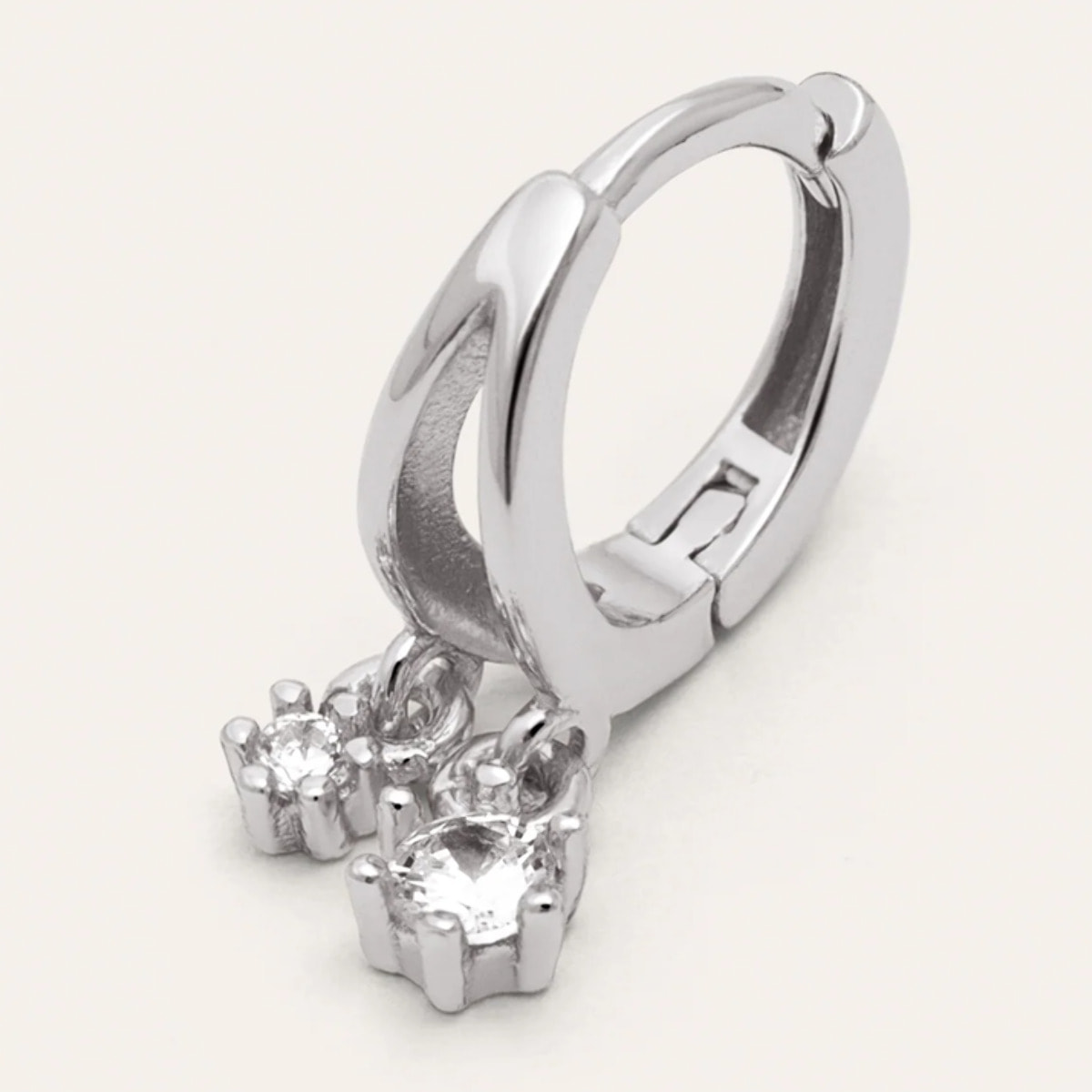 Pendiente Suelto Luzia Plata