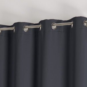 Rideau occultant ignifugé M1 non feu - Gris anthracite