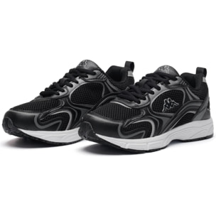 Kappa - Sneakers Uomo Donna Nero - Logo Mygido