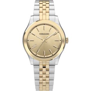 Ferragamo Reloj Analógico De Cuarzo U1-New Lady - 38Mm-Fw