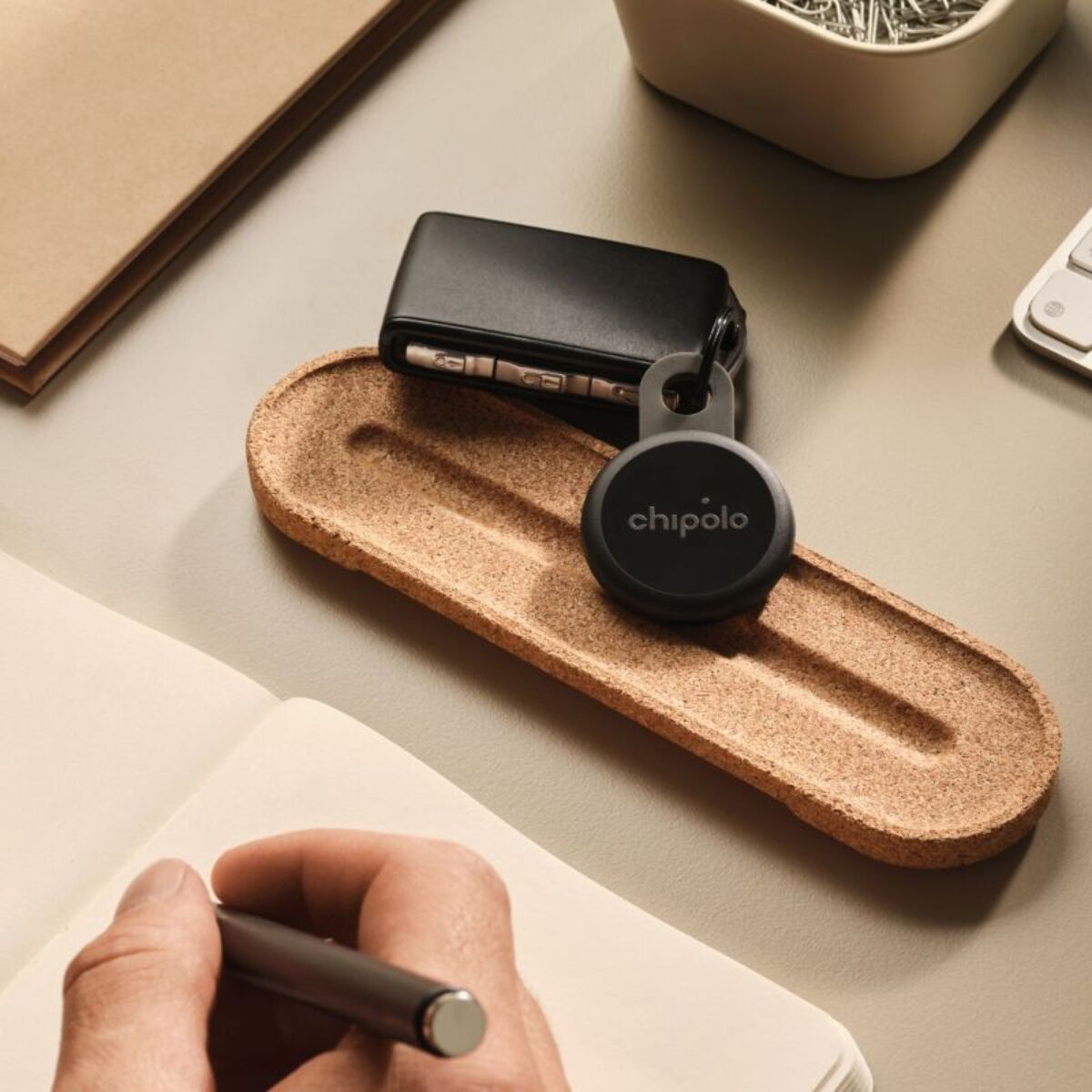 Tracker GPS CHIPOLO Loop x4 rechargeable USBC noir