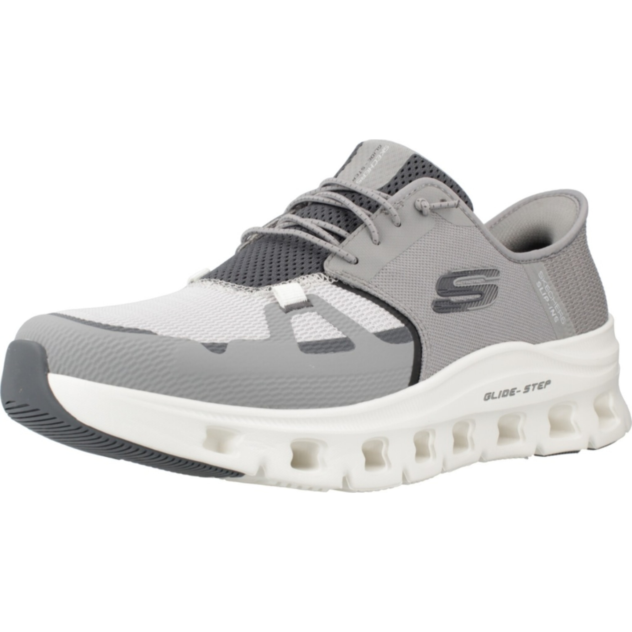 Sneakers De  Hombre Glide Step Pro Gris