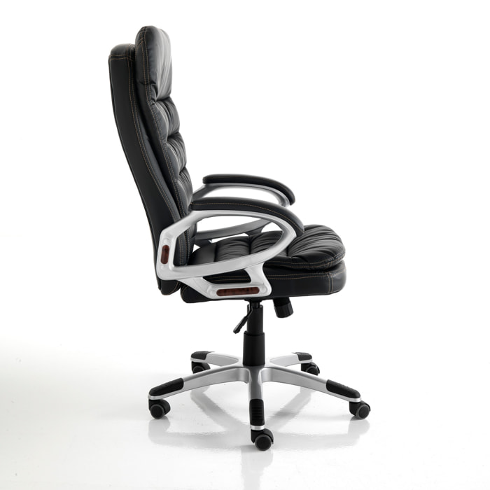 Tomasucci fauteuil de bureau MASTER Noir