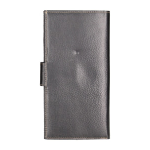 Portafoglio unisex in vera pelle - Modello Aethel - 23.0 x 12.0 x 2.0 cm