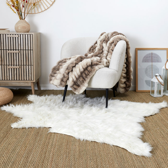 Tapis Blanc Four Forme Animal 120x158cm