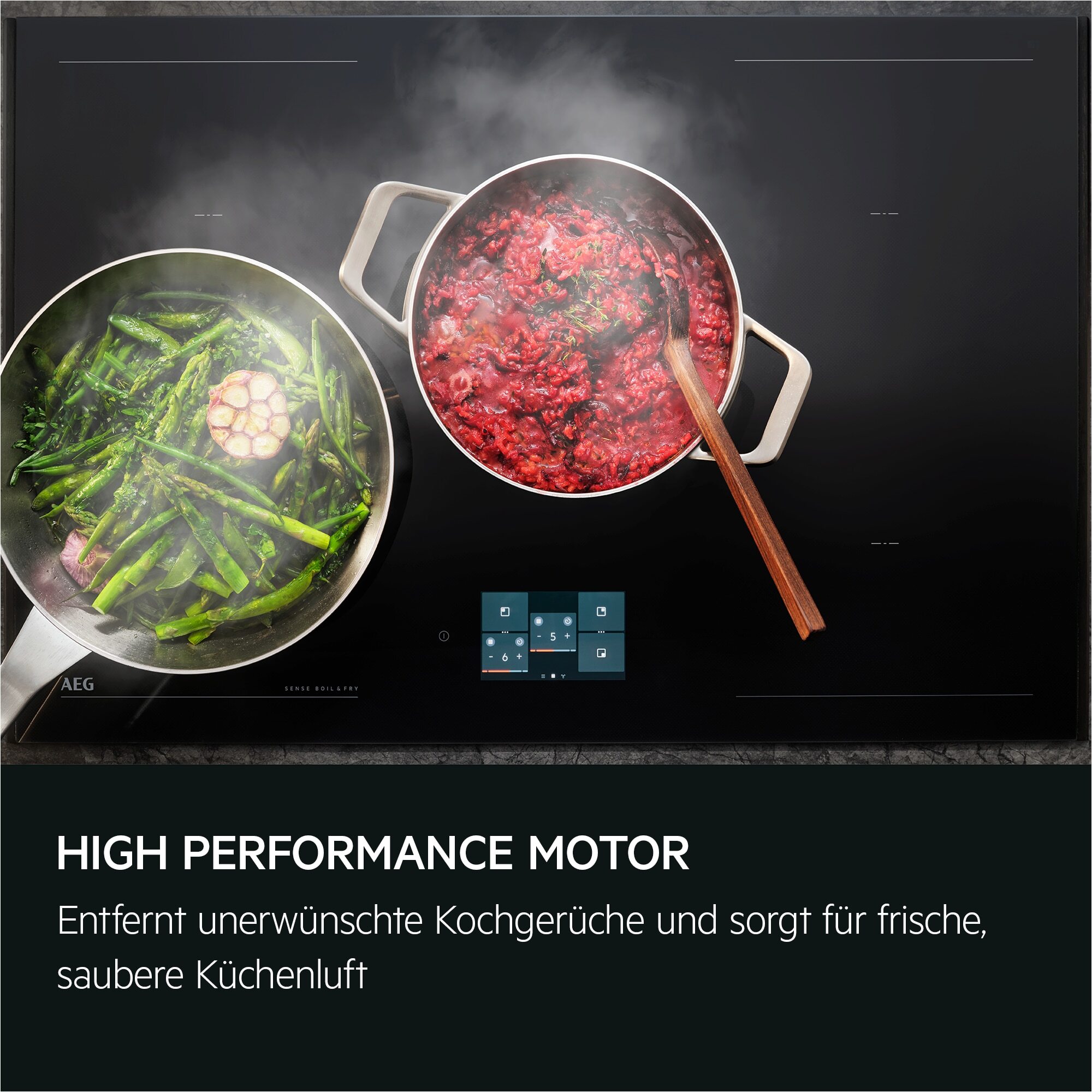 AEG Campana extractora de pared Serie 5000 ExtractionTech de 60 cm DBB3651M