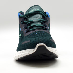 Scarpe da running DRILLED verde acqua scuro