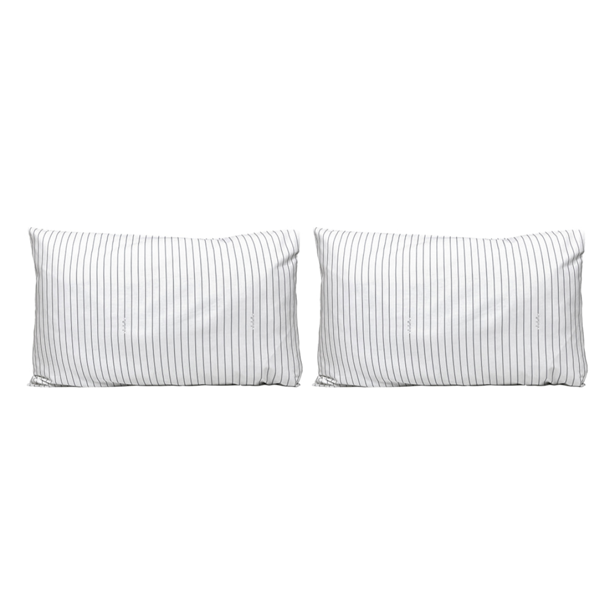 2 Fundas de almohada El Caballo 50x75 cm AMAZONA Gris - 100% algodón -