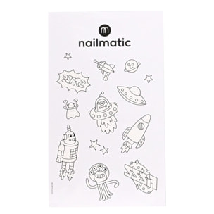 Tattoo Artist - Galaxy - Planche de Tatouage à Colorier