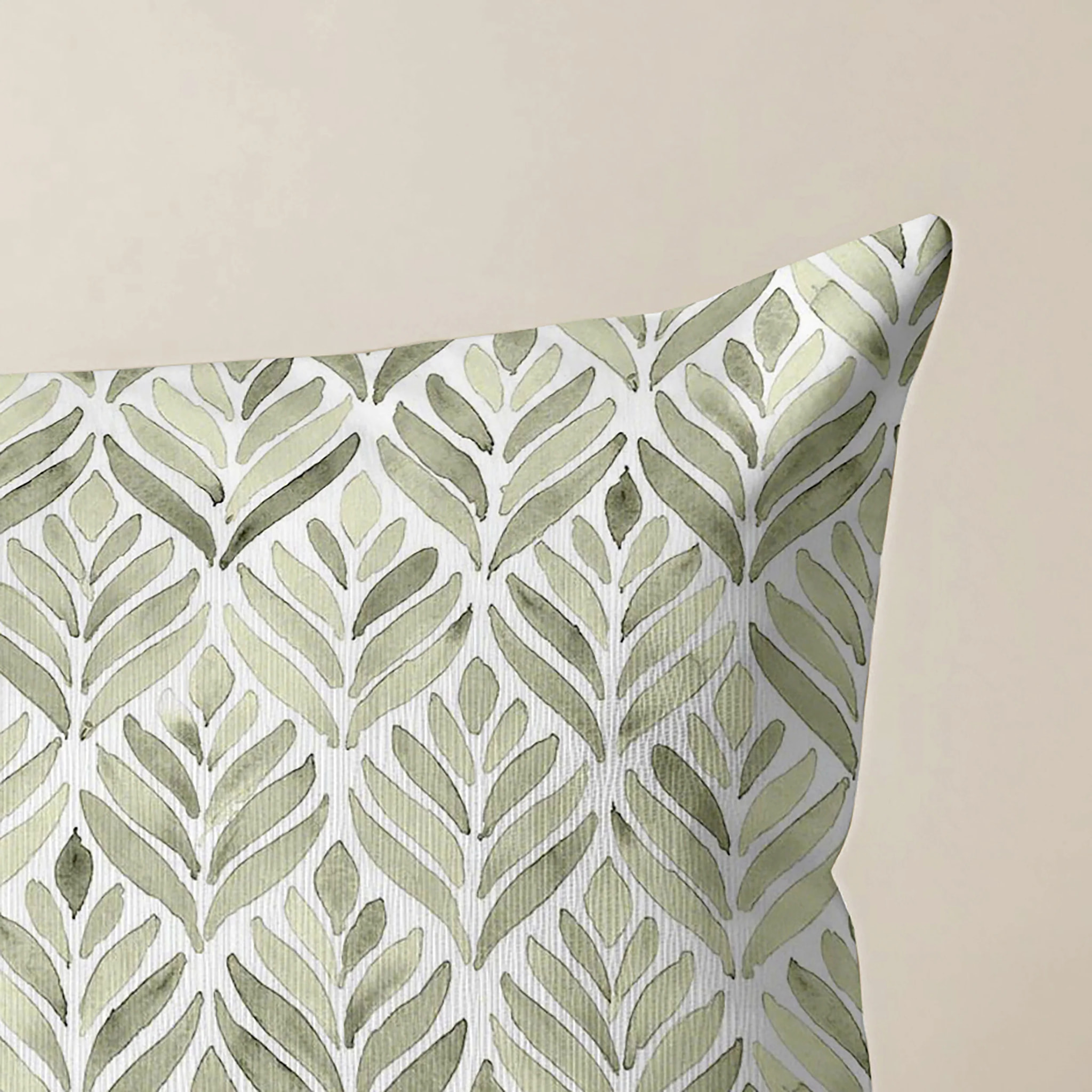 Housse de coussin Kan 125 Desert Sage 30x50 cm 100% coton