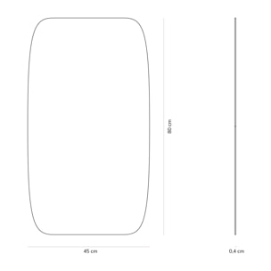 Miroir de salle de bain Ovale Alday