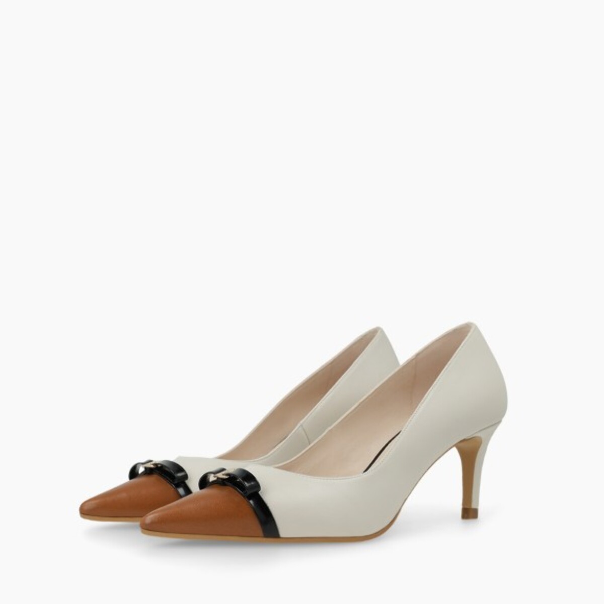 ZAPATOS DE SALÓN BLANCOS NANEL