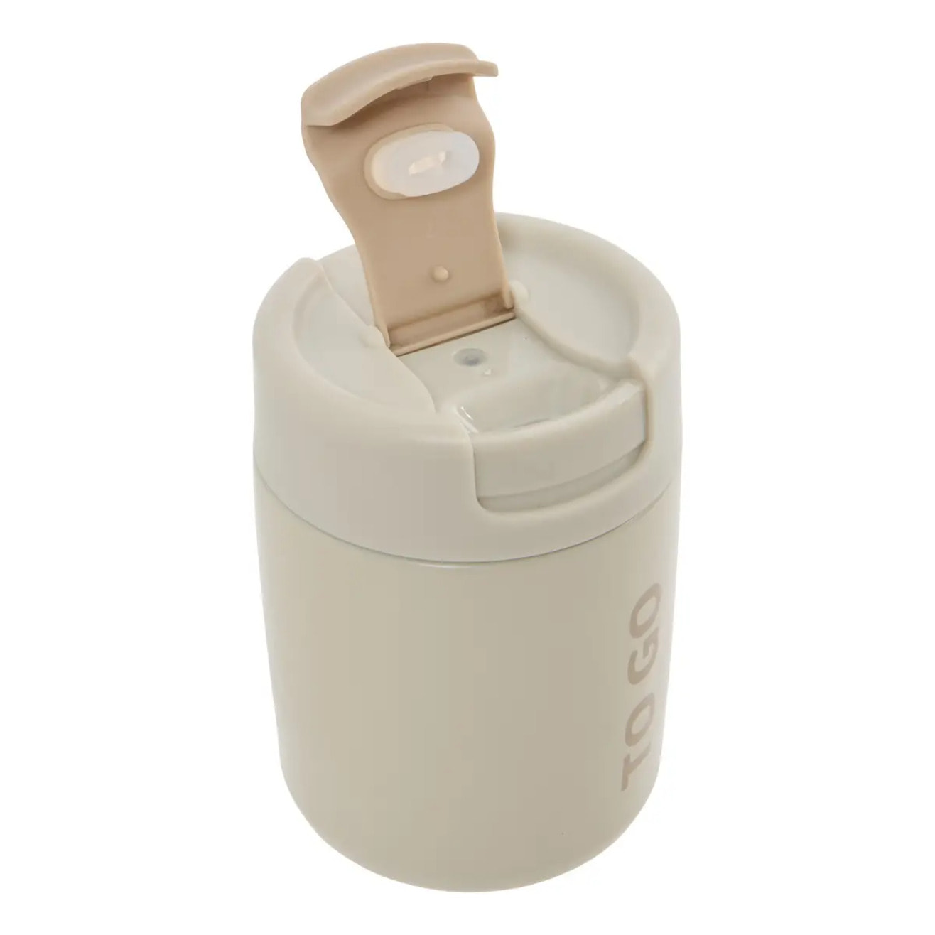 Mug isotherme rond 0,3L beige