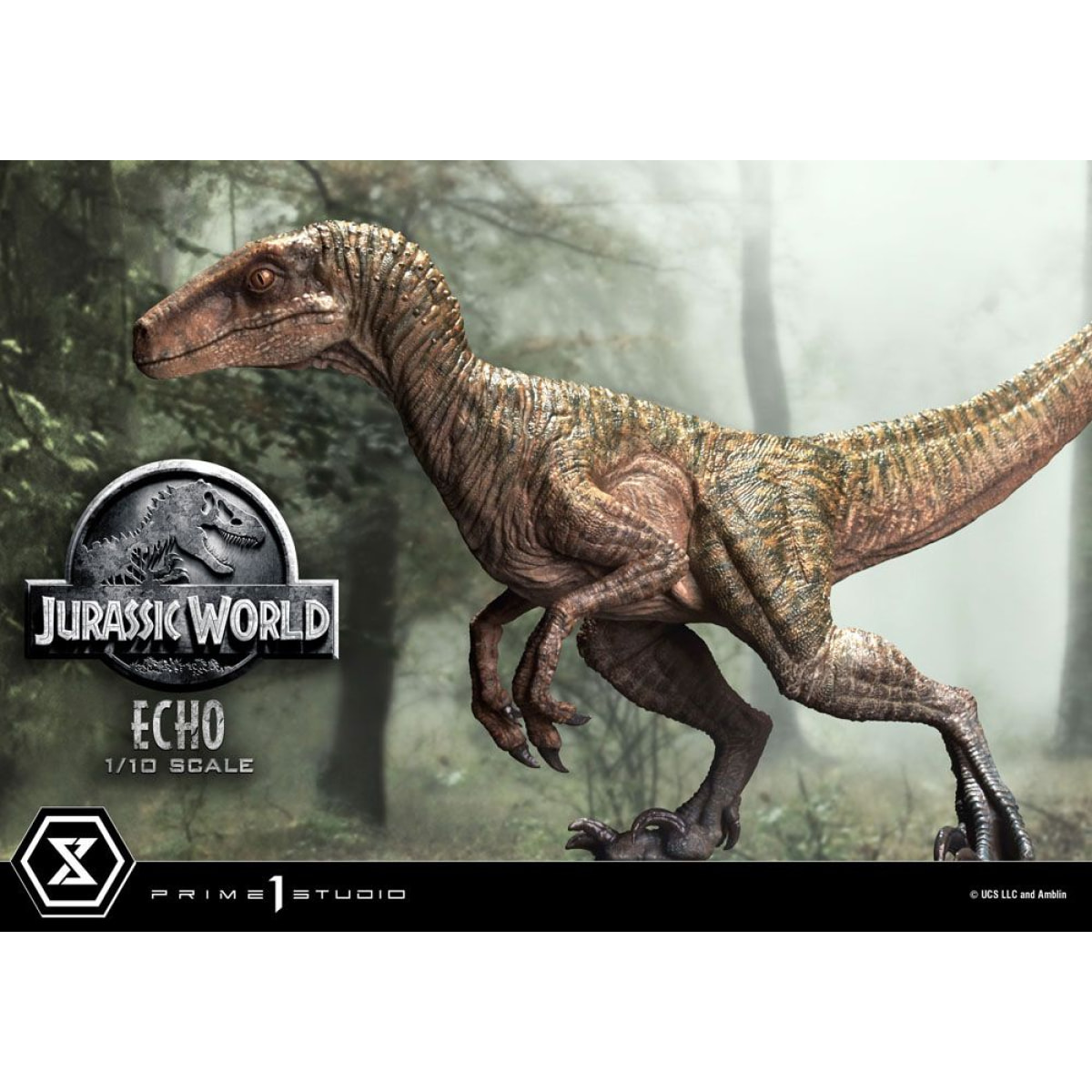 Jurassic World: Fallen Kingdom Statua 1/10 Echo 17 Cm Prime 1 Studio