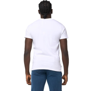 T-shirt a maniche corte stampata Leone Beach