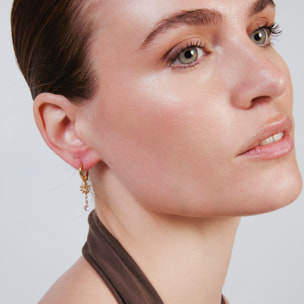 Pendientes Irath acabado oro amarillo 18k