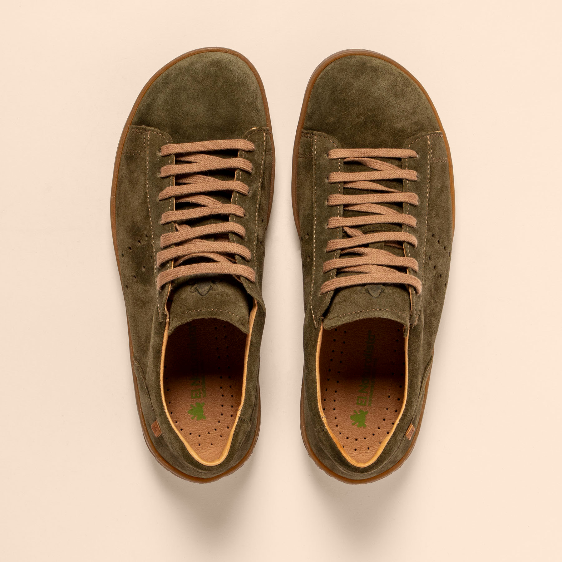 Zapatos N5395 SILK SUEDE FOREST /AMAZONAS color Forest