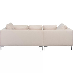 Canapé d'angle Gianna 250cm crème Kare Design