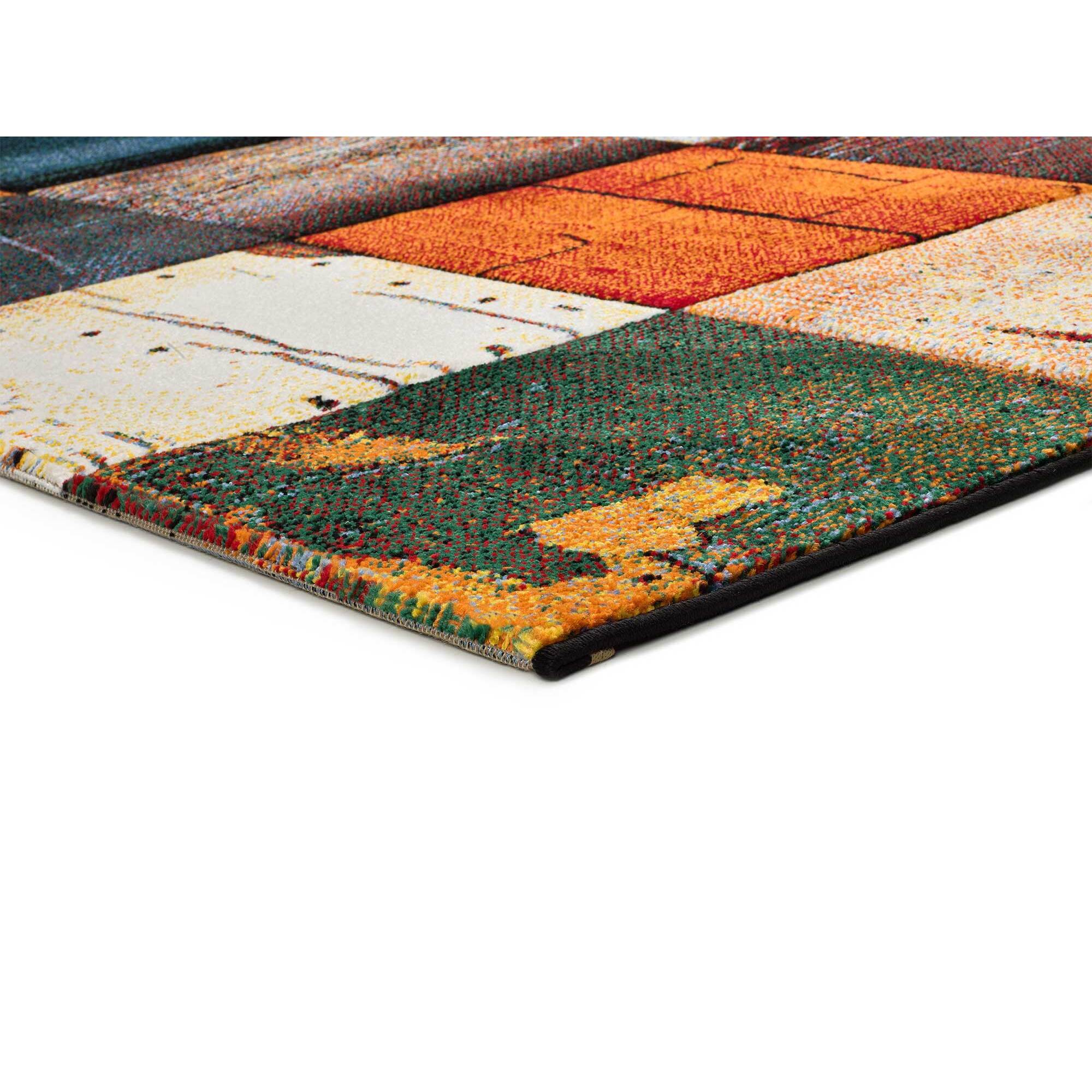 SYBIL Alfombra geométrica en multicolor, varias medidas disponibles