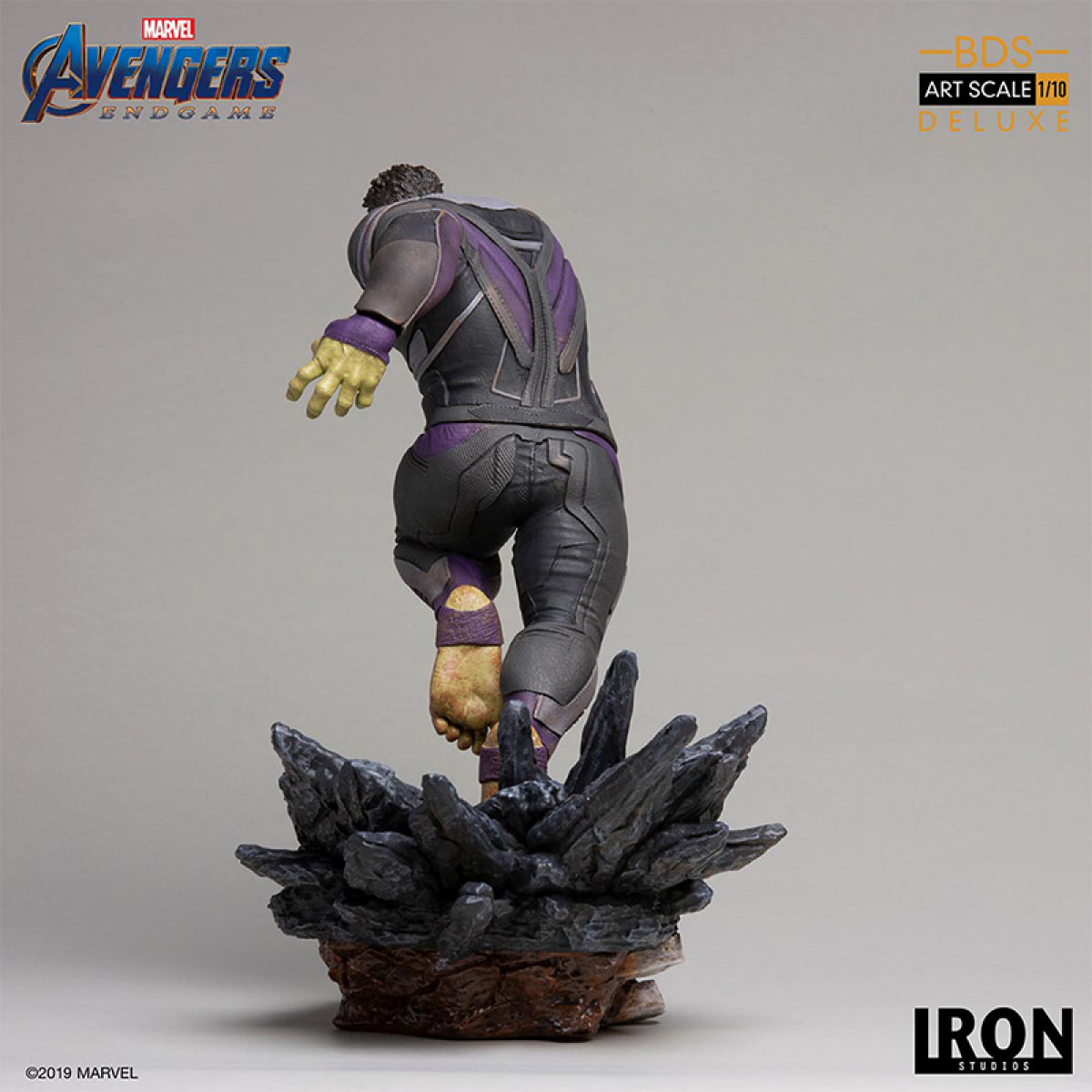 Avengers: Endgame Statua BDS Art Hulk Versione Deluxe Figura 22 cm Iron Studio