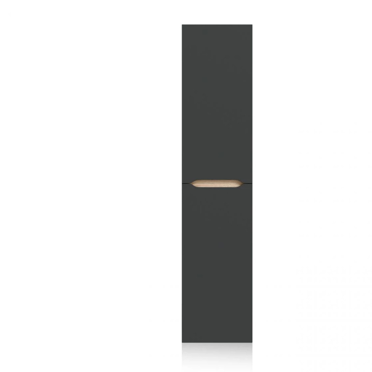 Columna de baño suspendida Opera Antracita - Roble