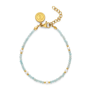 Bracciale Azulina  Acciao Placcato Oro