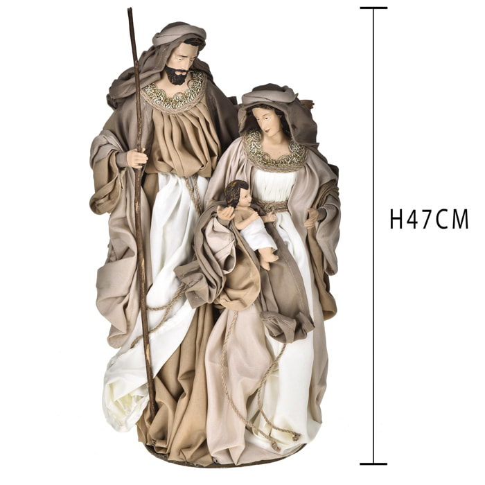 NativitÃ Su Base - Pezzi 1 - 23,5X46,99X17,78 - Colore: bianco - Bianchi Dino - Articoli Natalizi