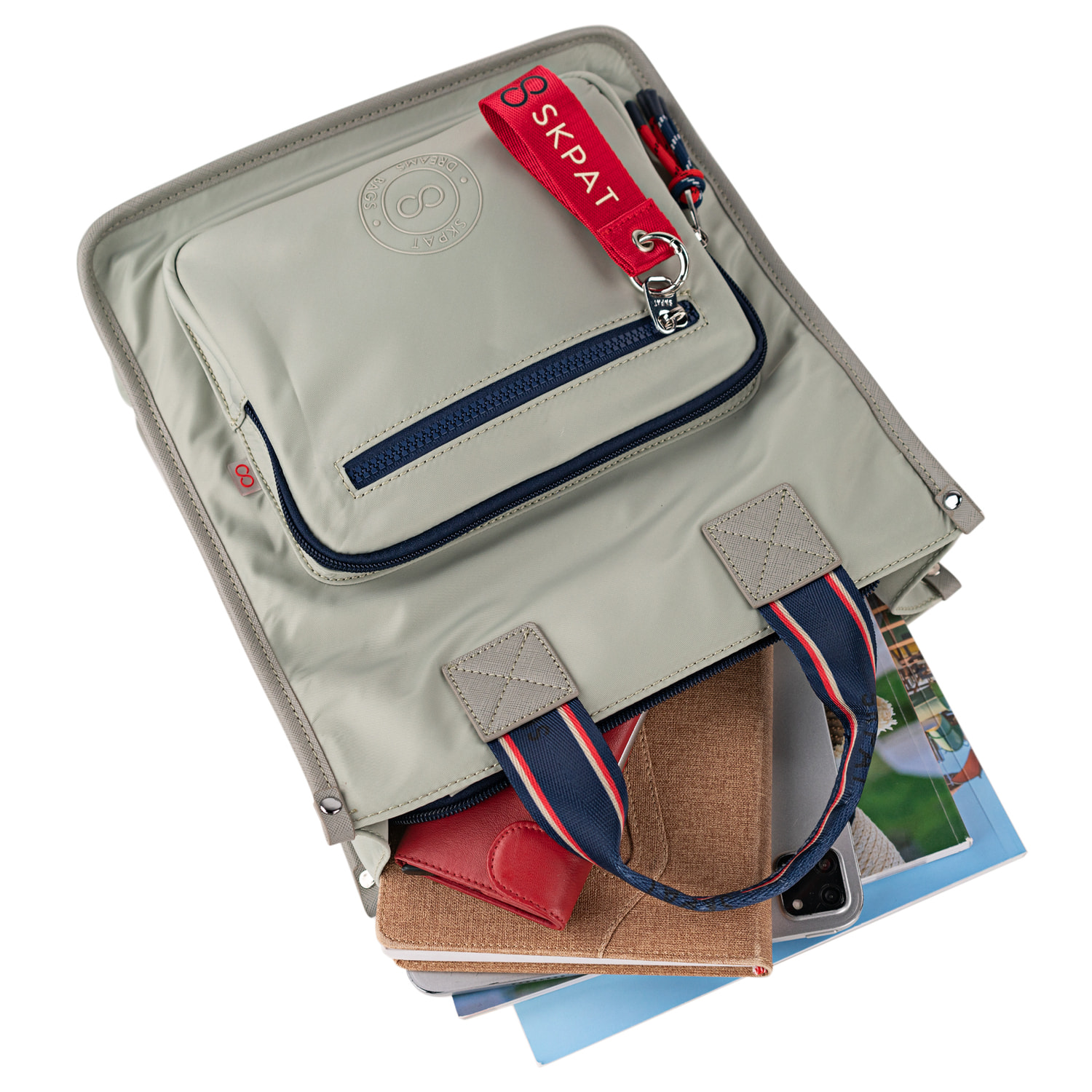 Bolso Mochila Mujer Skpat Moselle Verde Menta
