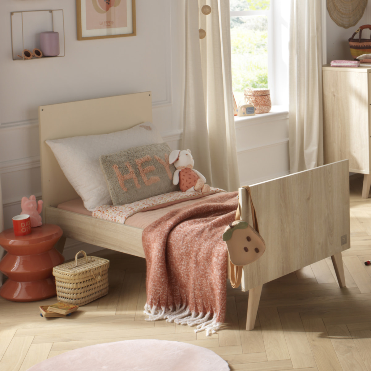 Lit évolutif 140x70 - Little Big Bed sur pieds
