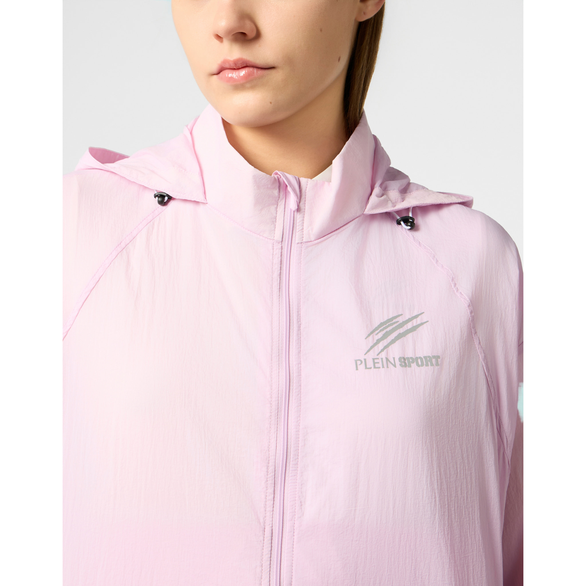 PLEIN SPORT Windbreaker Jacket Scratch