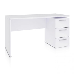 Mesa de escritorio Sasha Blanco Artik (Blanco Mate)