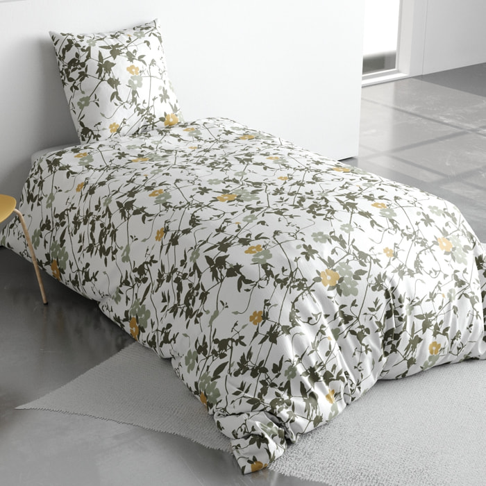 Parure Housse De Couette 2pcs 100% Coton 57fils Hoya