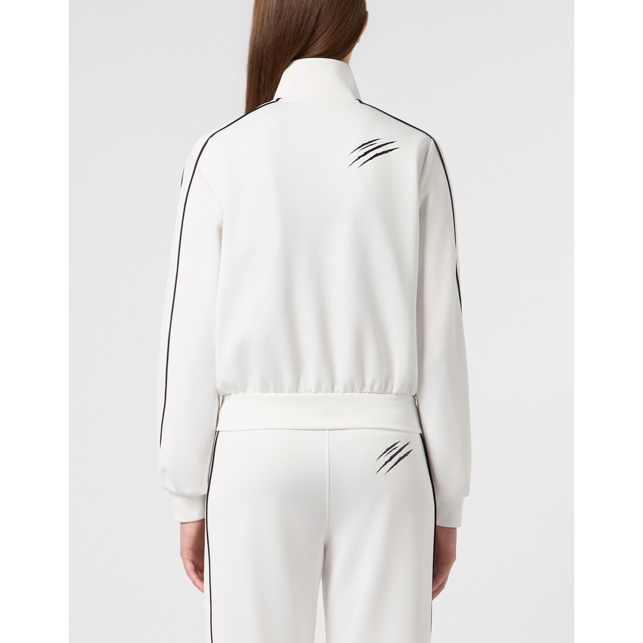 PLEIN SPORT Cropped Tracksuit Jacket