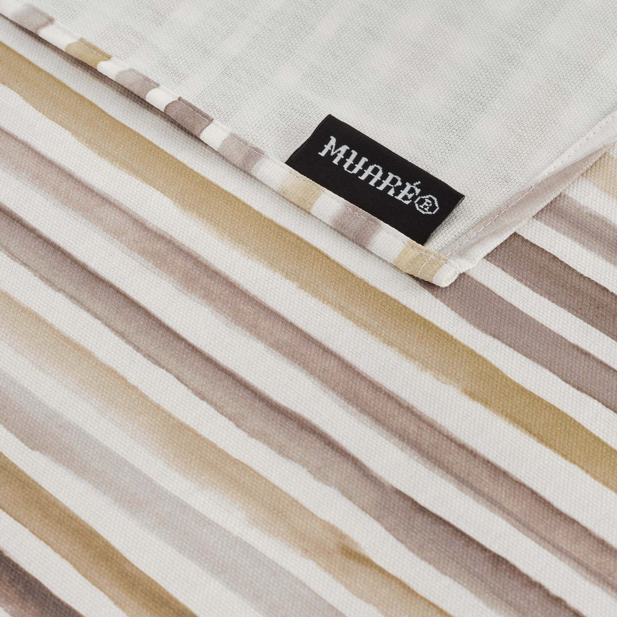 Nappe en résine anti-taches Naiara Marron