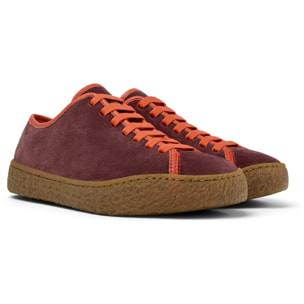 Sneakers - CAMPER Peu Terreno - Bordeaux - Pelle scamosciata