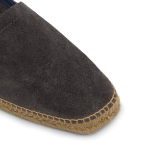 Alpargata plana Pablo estilo camping en serraje