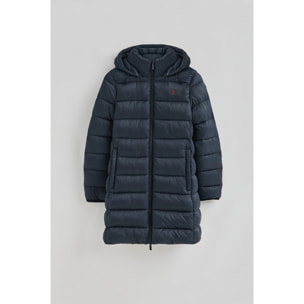 Chaqueta Salima Embroidery azul marino con logo Rigby Go