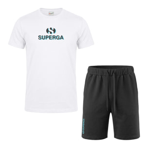 Completo Uomo SUPERGA Corto Cotone Jersey