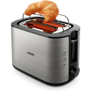Grille-pain PHILIPS HD2650/90 Toaster Métal, 2 fentes, 950W