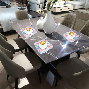 Guanto da forno con design 22x22 cm.