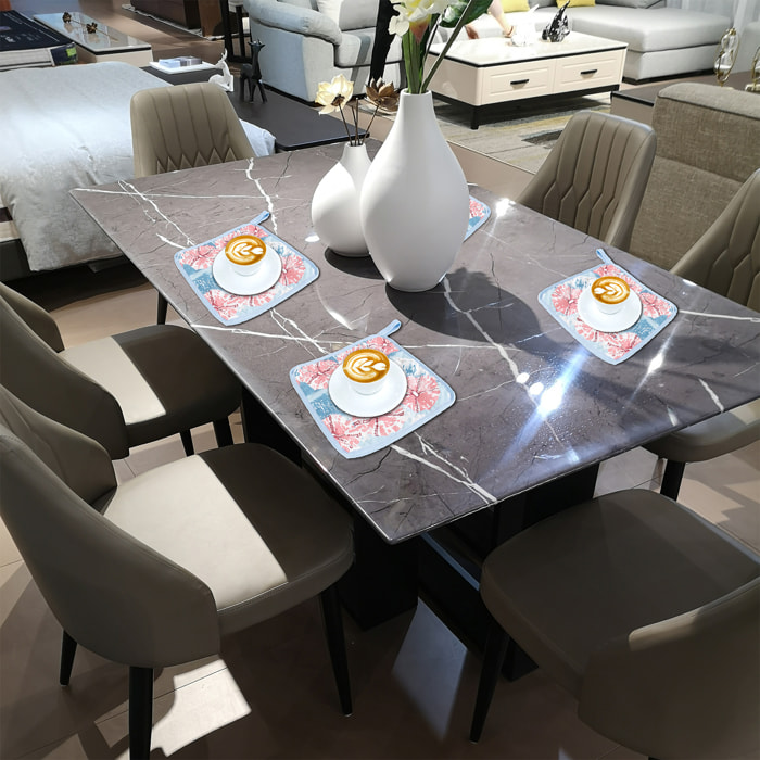 Guanto da forno con design 22x22 cm.