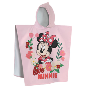 Cape de bain imprimée 100% coton, DISNEY HOME MINNIE CUTE