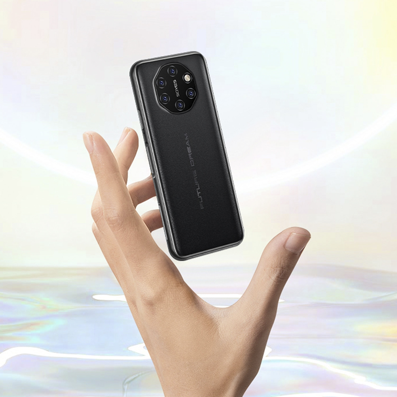 DAM  Mini smartphone S10i 4G, Android, 3GB RAM + 32GB. Schermo da 3,46''. Doppia scheda SIM. 4,5x1,2x10,2 centimetri. Colore nero